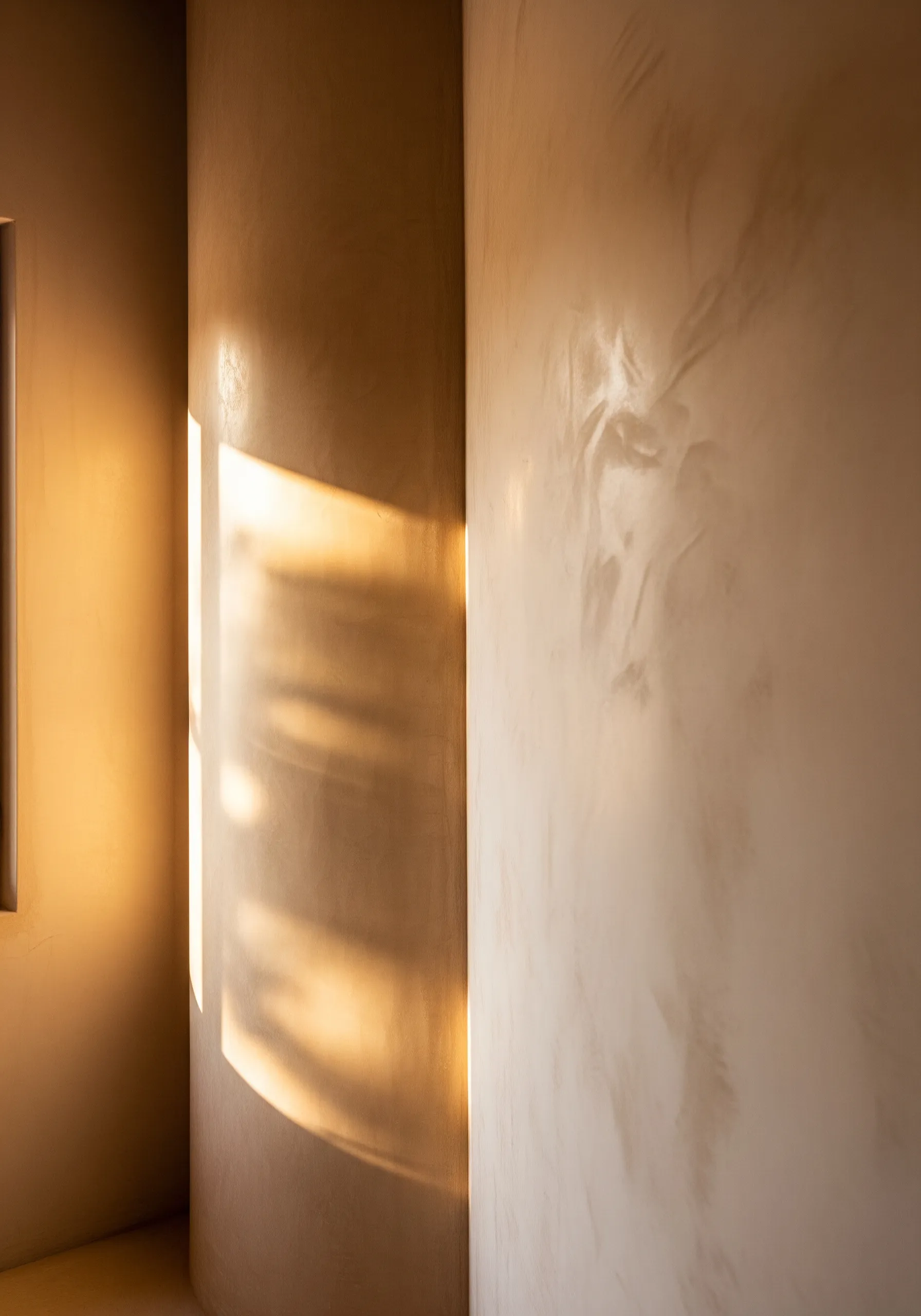 Textura de cal natural bajo luz natural